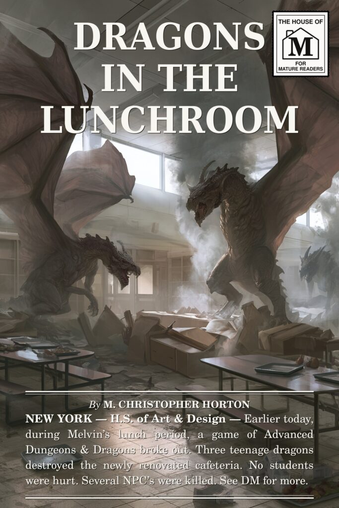 Dragons in the Lunchroom — enter the story